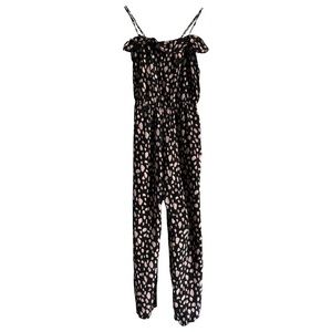 Sea New York Black and White Silk Jumpsuit Size 4